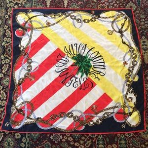 Juicy Couture Printed Silk Scarf